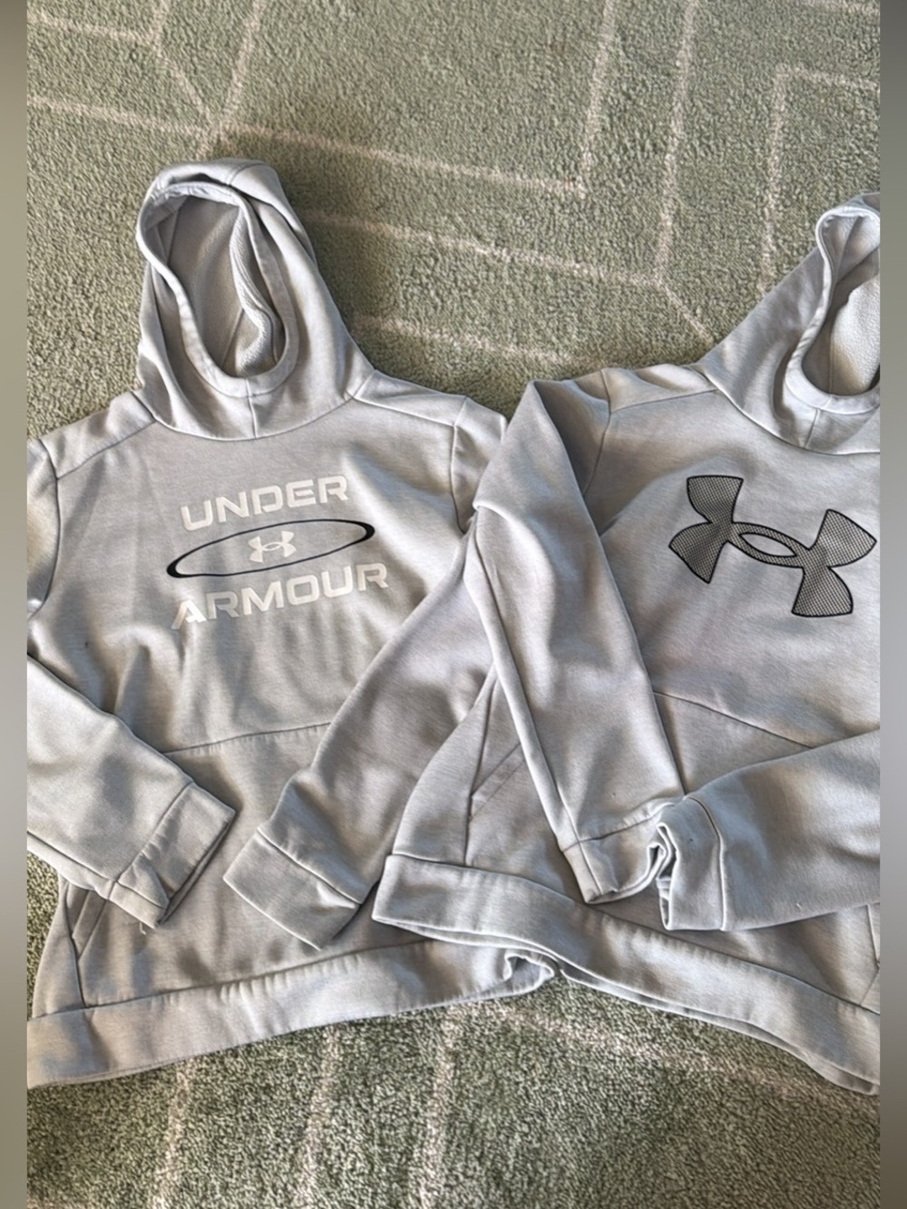 Set of 2 boys under amour hoodies